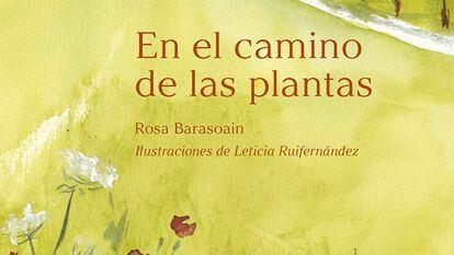 Portada del libro 'En el camino de las plantas', de Rosa Barasoain.