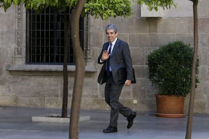 El conseller de la Presidència, Francesc Homs.