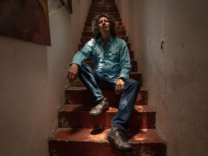 Luis Miguel Rivas, escritor, guionista y realizador audiovisual, en Medellín, el 8 de Septiembre.