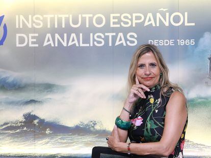 Lola Solana, presidenta del Instituto Español de Analistas.  Pablo Monge
