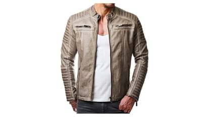 Chaqueta de Piel y Otros Vestidos para Hombre