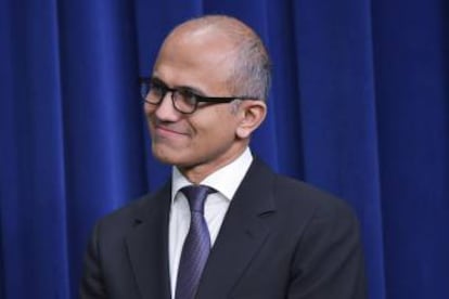 El consejero delegado de Microsoft, Satya Nadella