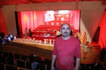 David Rodríguez, coordinador de Esquerra Unida.
