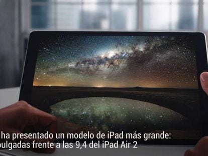 iPad Pro: Apple quiere reimpulsar las ventas de sus tabletas