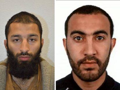 Dos de los atacantes de Londres.