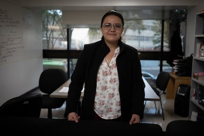 Brenda Celina Bazán actual titular de la Fiscalía Especializada para la Investigación del Delito de Feminicidio.