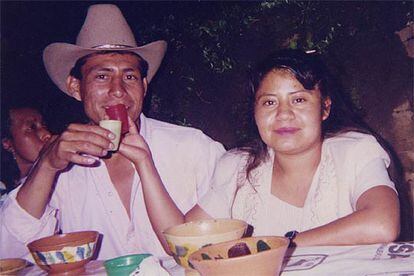 Celerino Jiménez y María Estela García, en una foto cedida por la familia.