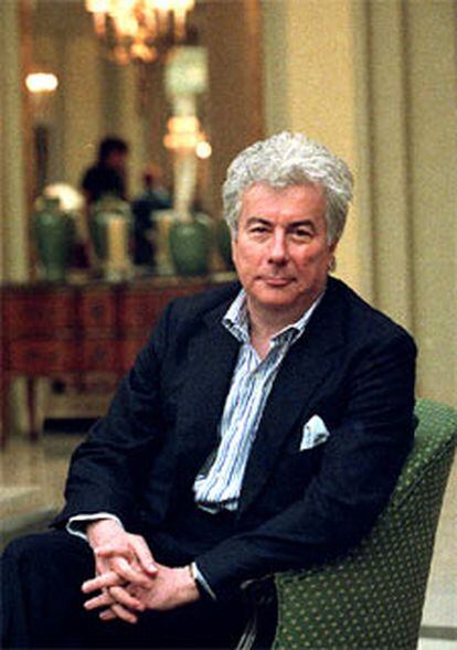 El escritor Ken Follett, el miércoles en Madrid.