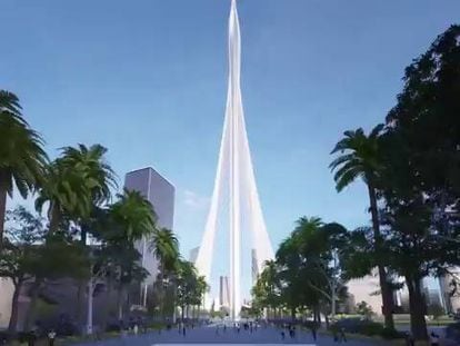 Dubái comienza el mayor coloso de Calatrava