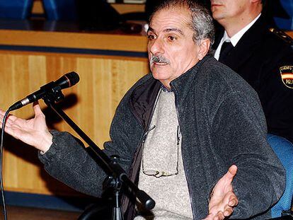 Adolfo Scilingo, durante su declaración en el juicio en la Audiencia Nacional.