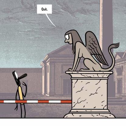 En els episodis hi ha diàlegs absurds sobre alguns dels assumptes de l’imaginari progressista. MAX