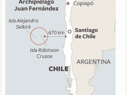 Accidente aéreo en Chile