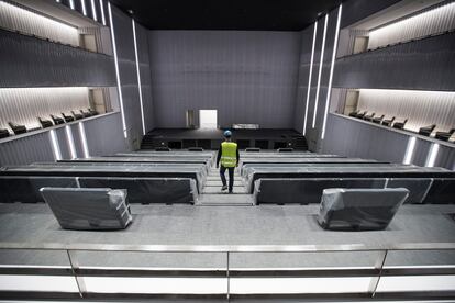 El auditorio del campus universitario con capacidad para 600 personas.