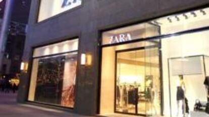 Tienda de Zara, del grupo Inditex