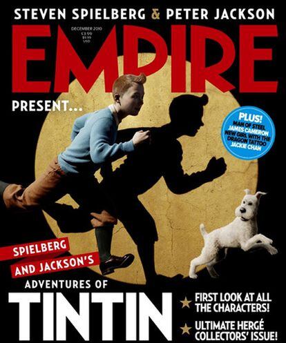 La revista británica Empire adelantó hace unas semanas las primeras imágenes de la adaptación al cine de las aventuras de Tintín, el reportero aventurero creado por el dibujante belga Hergé. Se perfila como uno de los hitos del año cultural.