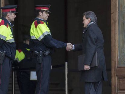 Segona sessió del judici a Artur Mas, Irene Rigau i Joana Ortega pel 9-N.