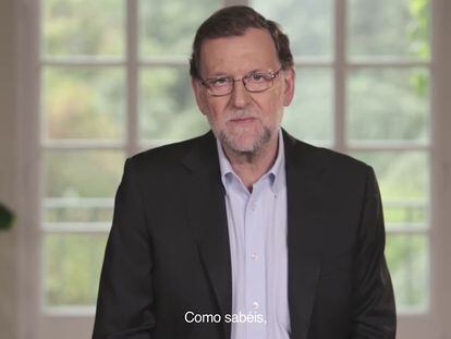 La Junta Electoral no expedientó a Rajoy por hacer entrevistas y vídeos electorales en La Moncloa