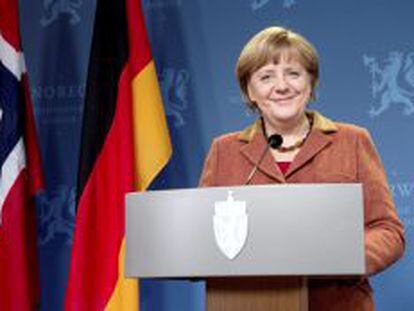 La canciller alemana Angela Merkel. 