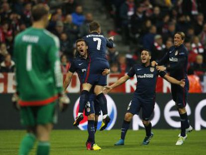 El equipo de Diego Simeone se mete en la final a pesar de la derrota ante el Bayern, en un partido digno de la Copa de Europa donde hubo de todo