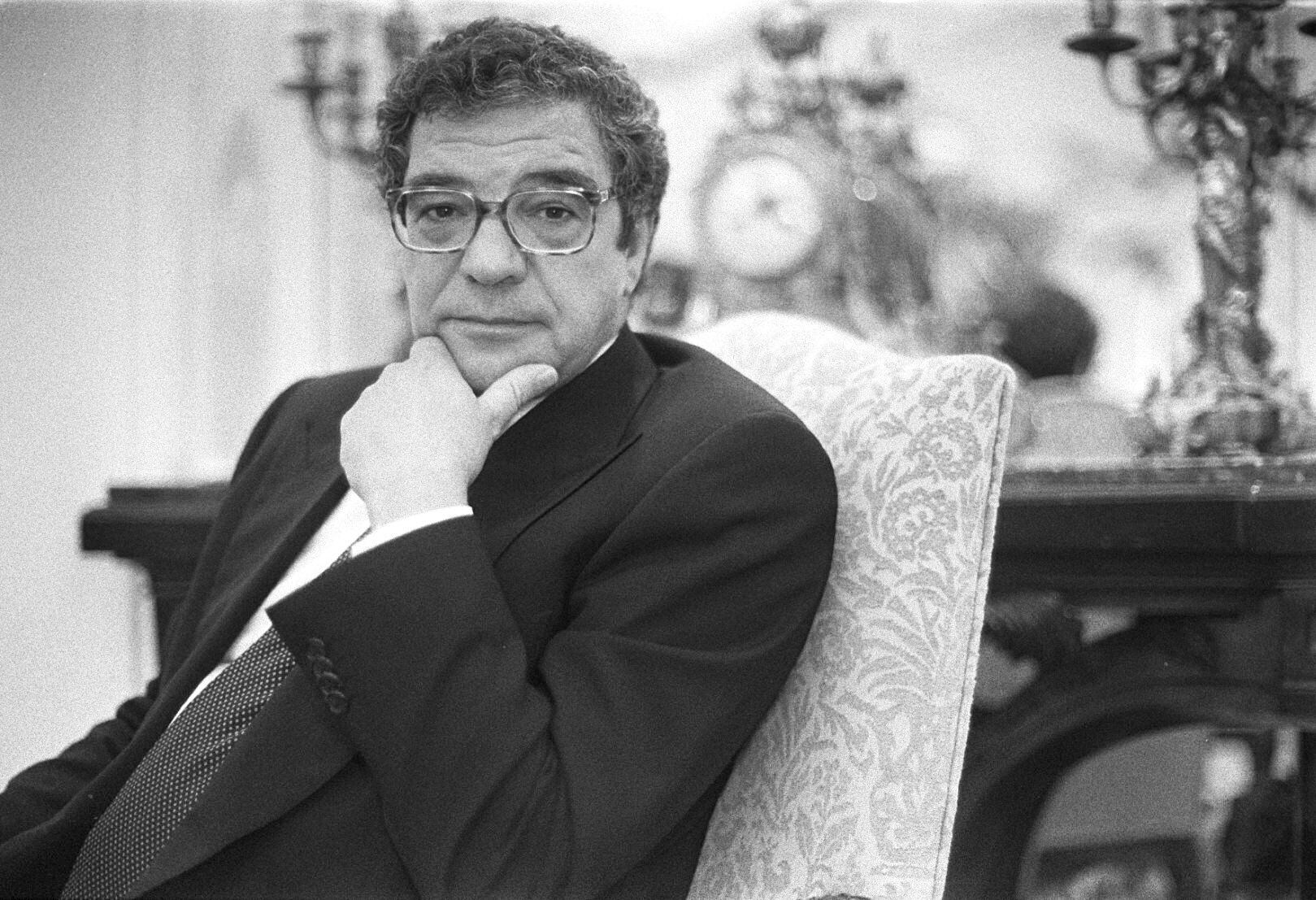César Alierta, cuando era presidente de Tabacalera, fotografiado en Madrid en 1997.