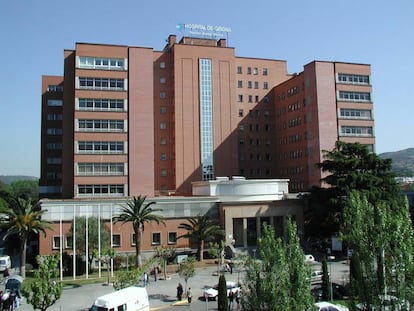 Façana de l'Hospital Josep Trueta de Girona.