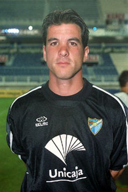 Pedro Contreras, portero del Málaga.