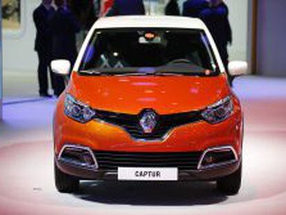 El auto Captur producido por Renault. 