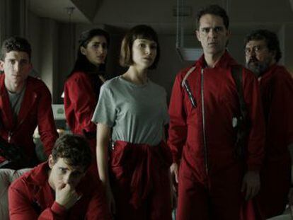 Antena 3 emite los últimos seis capítulos de la serie  La casa de papel 