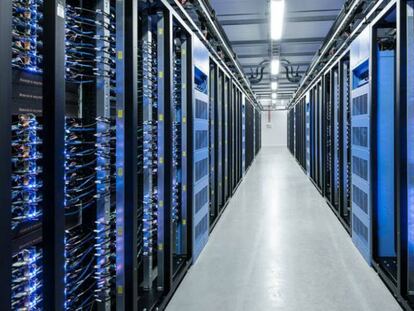 El centro de datos de Facebook en Lulea.
