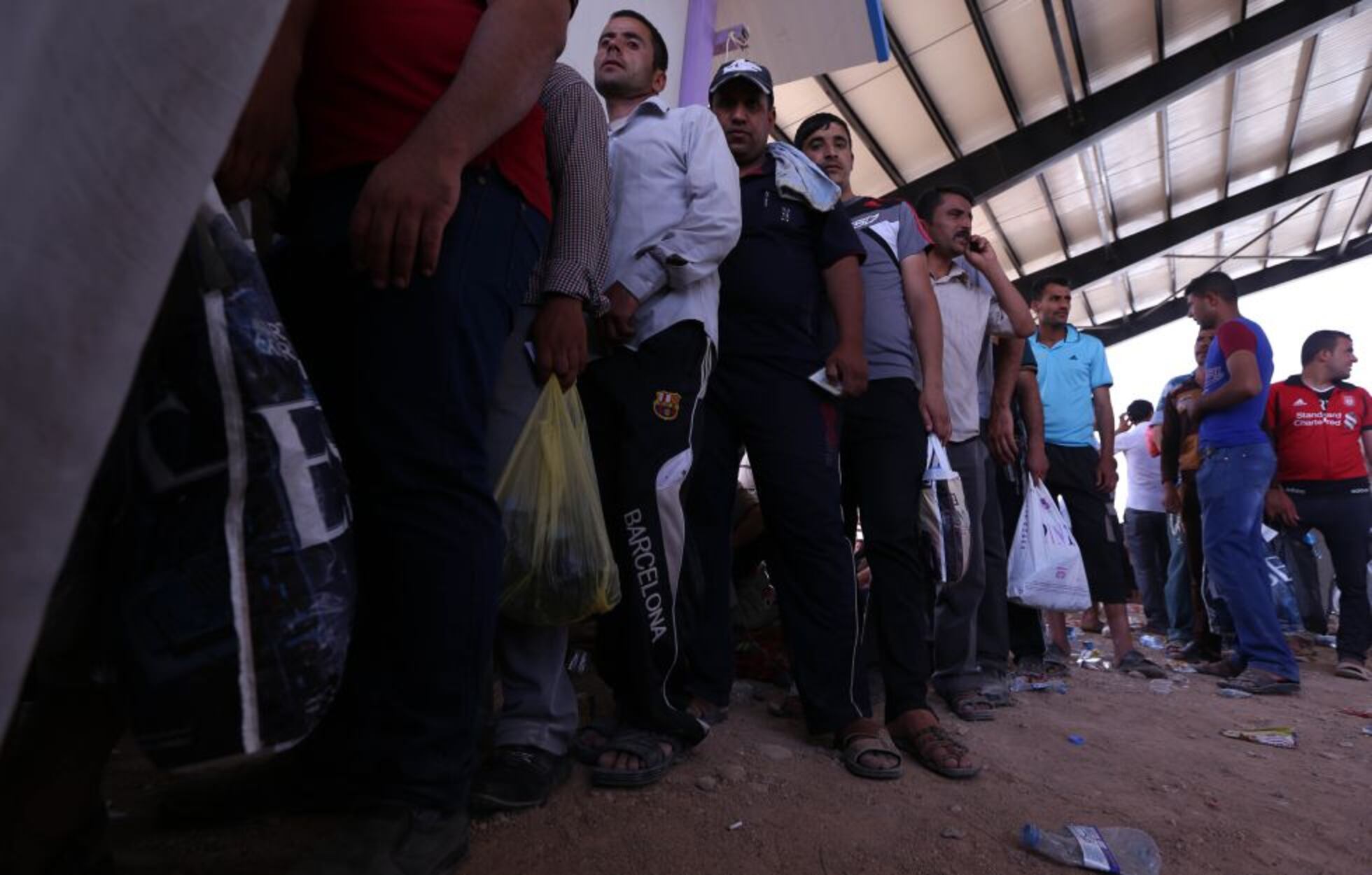 La población del norte de Irak abandona sus casas Fotos