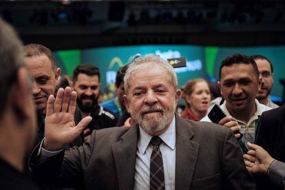 Luiz In&aacute;cio Lula da Silva, a principios de octubre