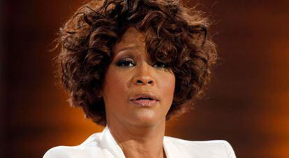 Whitney Houston, en octubre de 2009.