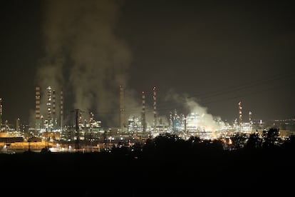 Imagen del polígono norte de la petroquímica de Tarragona.