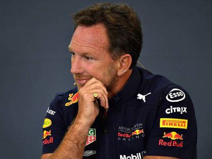 El jefe de Red Bull, Christian Horner.