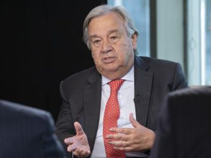 El secretario general de la ONU reclama presión social