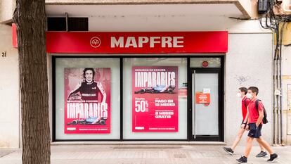 Una sucursal de Mapfre.