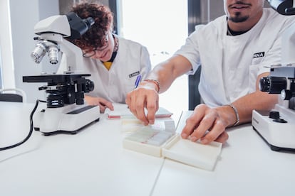 Alumnos de Laboratorio Clínico y Biomédico.
