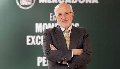 El presidente de Mercadona, Juan Roig, este martes.
