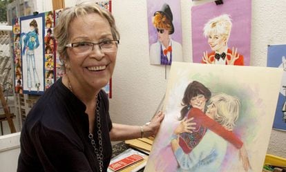 La dibuixant Purita Campos el 2010.