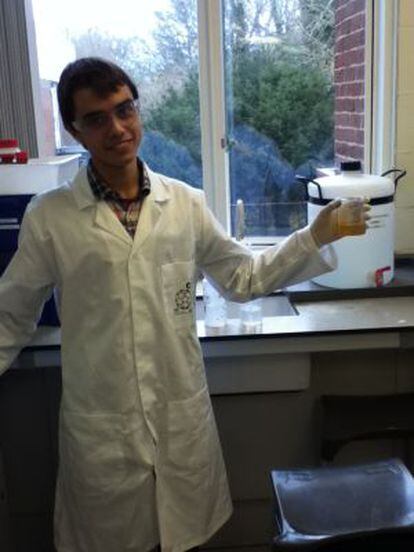 Álex Blasco estudia Quimica en Sussex,