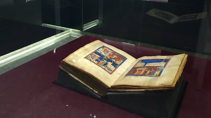 La Hagadá de Sarajevo, en el Museo Nacional de Bosnia, en Sarajevo.
Autor: Antonio Pita