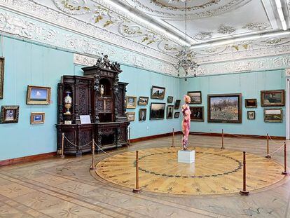 Una sala del Museo de Bellas Artes de Odesa, en una imagen de archivo.