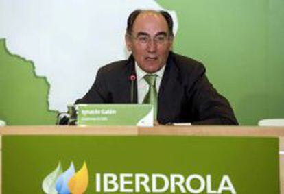 El presidente de Iberdrola, Ignacio S&aacute;nchez Gal&aacute;n.