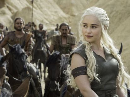 Emilia Clarke (Daenerys), en la sexta temporada de &#039;Juego de tronos&#039;.