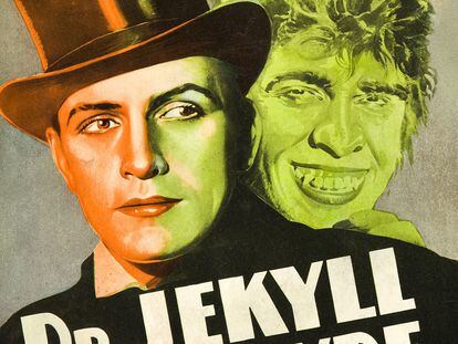 Póster de 1931 de 'Dr. Jekyll y Mr. Hyde'.
