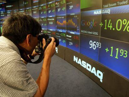 Google se estrena en el Nasdaq