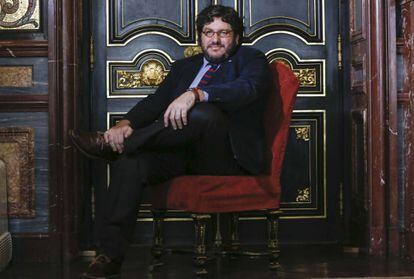 Pablo Avelluto, durante la entrevista en Casa América.