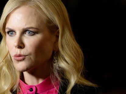 La actriz Nicole Kidman, el pasado domingo en Londres.