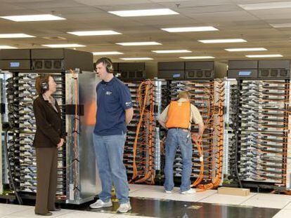 Supercomputadora Sequoia, en el laboratorio Lawrence Livermore.