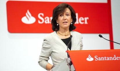 Ana Bot&iacute;n, presidenta del Banco Santander
